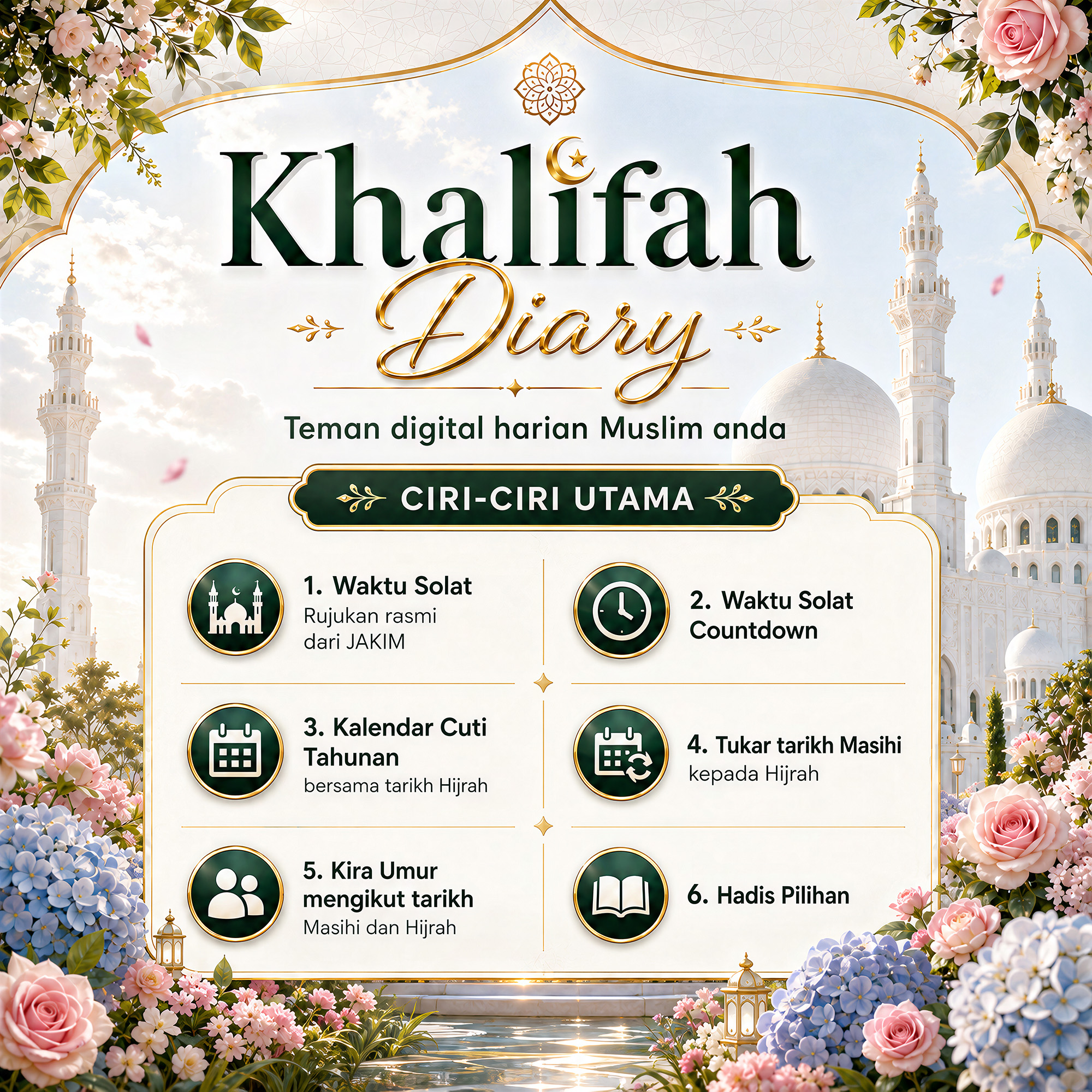 Poster promosi Khalifah Diary
