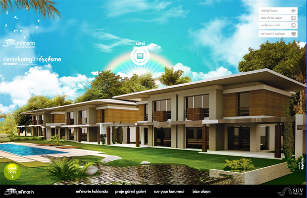 Natural Green Website Design