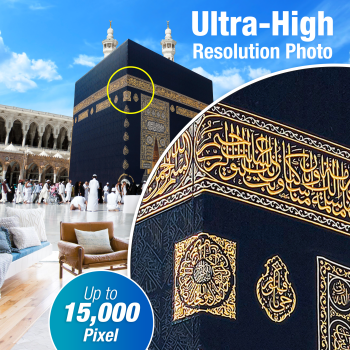 Stunning Kaabah, Mecca - 15K Ultra HD Image for Wallpaper or Large-Scale Printing